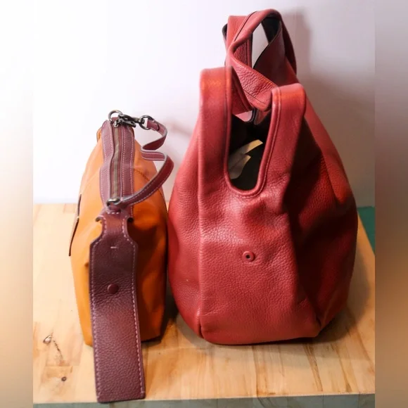 Authentic Coach 86760 Bandit Hobo Washed Red - Picture 3 of 15